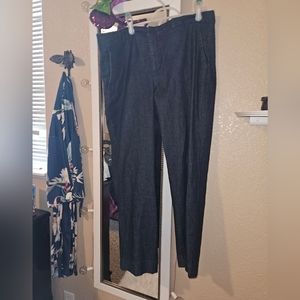 Banana Republic Hampton pants. Size 14 women. Dark blue color.